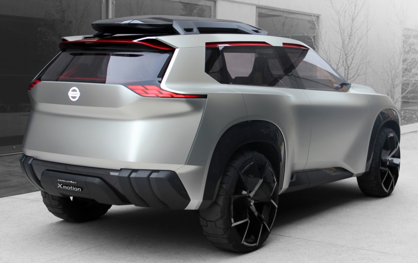 Nissan Xmotion concept – SUV 3-barisan tempat duduk konfigurasi 4+2, 7 skrin, pengesan cap jari 764044
