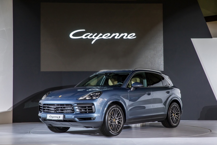 2018 Porsche Cayenne officially previewed in Malaysia 771105