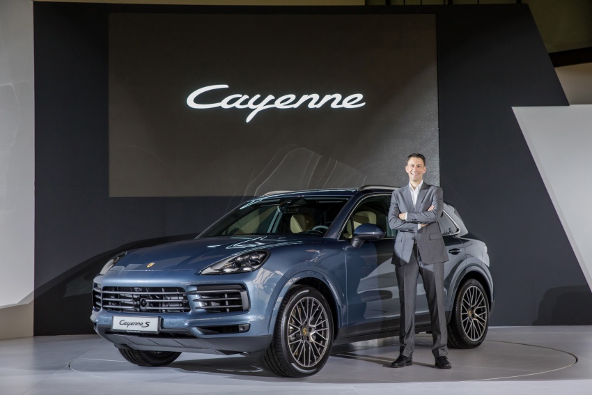 2018 Porsche Cayenne officially previewed in Malaysia 771107