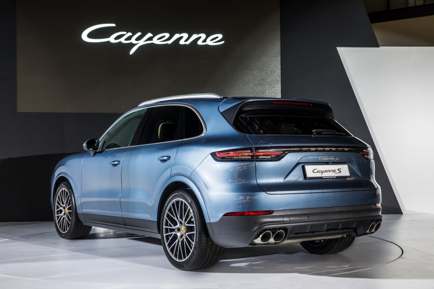 2018 Porsche Cayenne officially previewed in Malaysia 771109