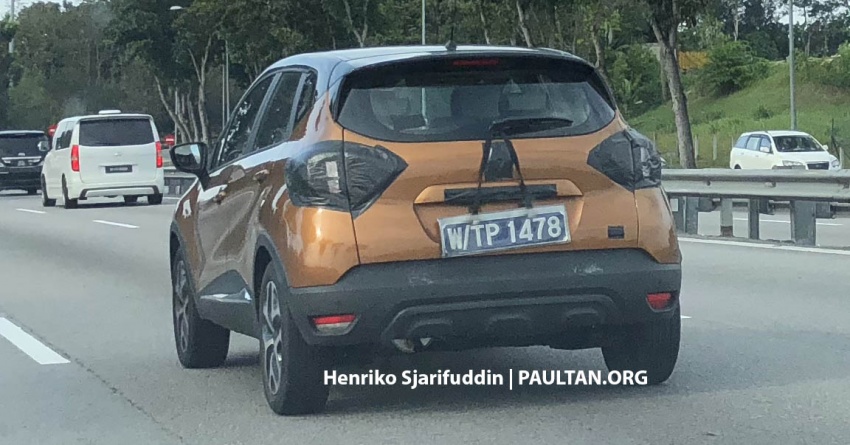 SPYSHOTS: Renault Captur facelift spotted in Malaysia 757873