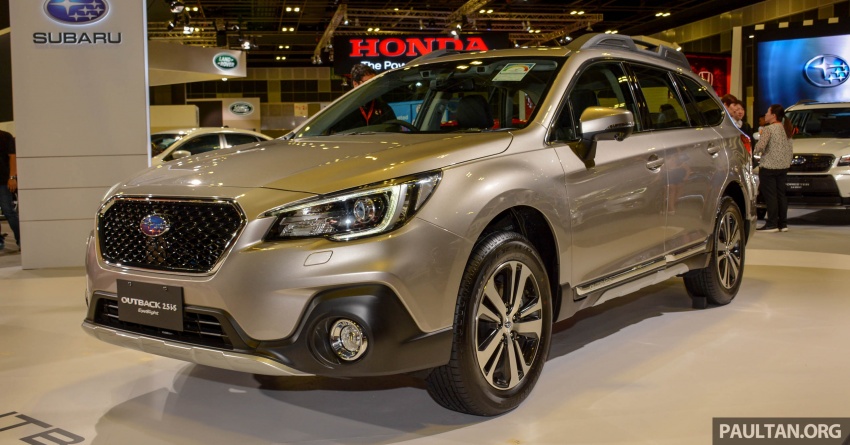 Subaru Outback facelift, XV 2.0 launched in Singapore 759881