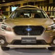 Subaru Outback facelift, XV 2.0 launched in Singapore