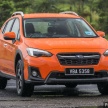 GALERI: Subaru XV 2.0i-P 2018 vs XV STI 2015 lama