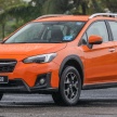 GALERI: Subaru XV 2.0i-P 2018 vs XV STI 2015 lama