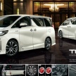 2018 Toyota Vellfire, Alphard – new Modellista, TRD kit