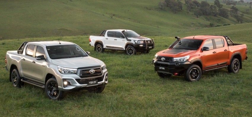 2018 Toyota Hilux facelift – OZ gets 3 hardcore models 759485