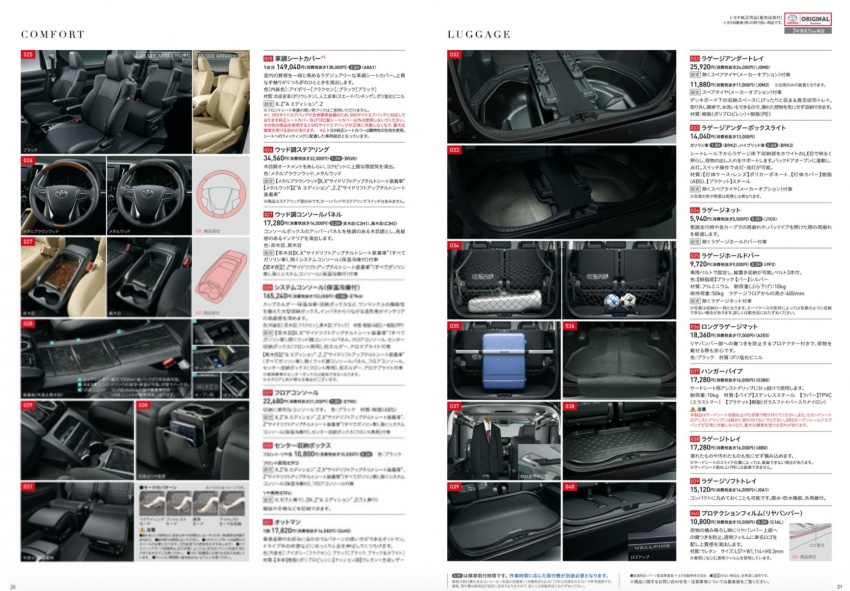 2018 Toyota Vellfire, Alphard – new Modellista, TRD kit 759071
