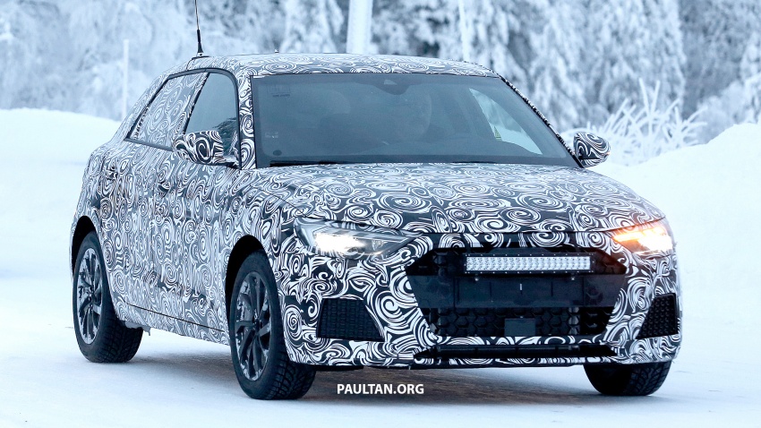 SPIED: 2019 Audi A1 – to get 300 hp RS1 in the future? 770021