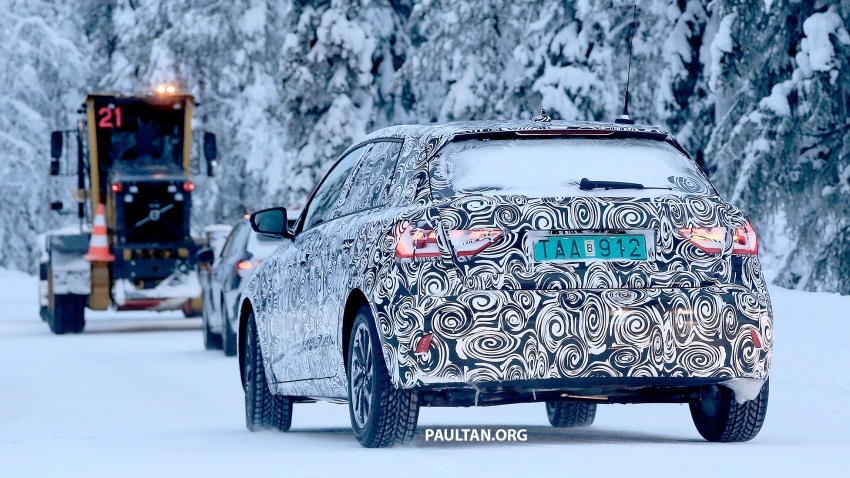 SPIED: 2019 Audi A1 – to get 300 hp RS1 in the future? 770024