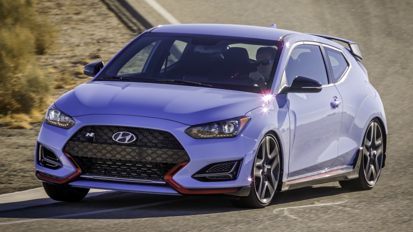 2019 Hyundai Veloster debuts at Detroit Auto Show – new N performance model joins the range with 275 hp 762939