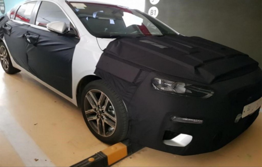 2018 Kia K3 Forte spotted, to debut later this year 756238