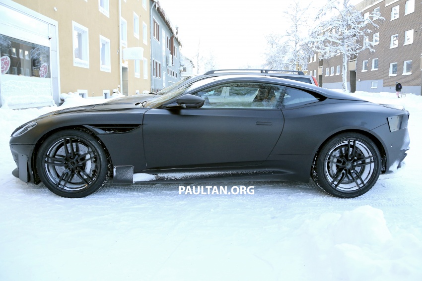 SPIED: Next-gen Aston Martin Vanquish test mule seen Image #756494