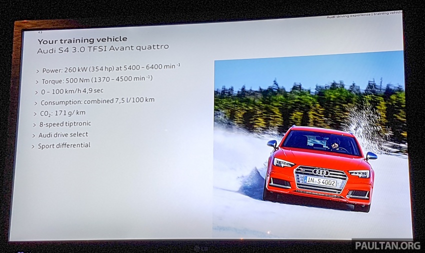 Audi Ice Driving Experience Finland with the S4 Avant – learning to drive in the winter with the aid of quattro 769936