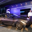 BMW 530e iPerformance plug-in hybrid launched in Malaysia – 252 hp, 0-100 km/h in 6.2 secs, RM344k