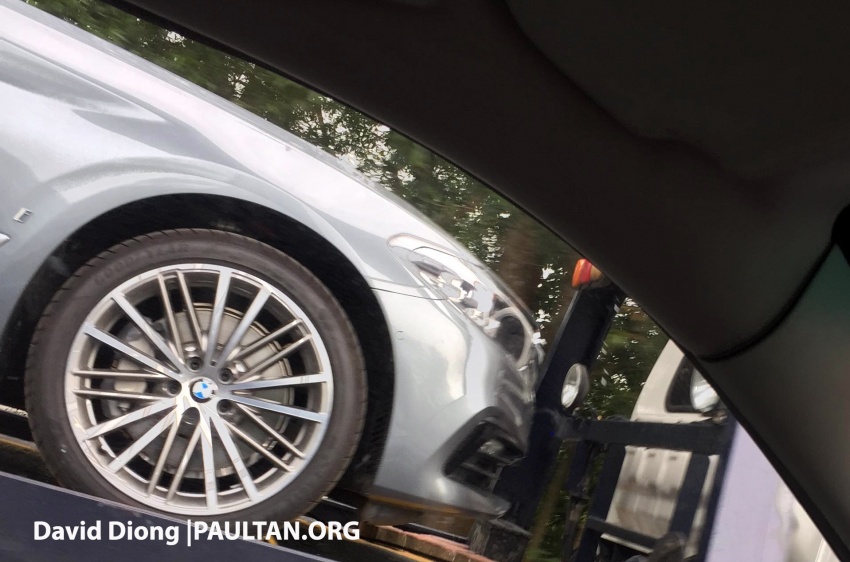 BMW Malaysia tayang teaser G30 530e iPerformance plug-in hybrid – foto spyshot kekemasan Sport Line 765280