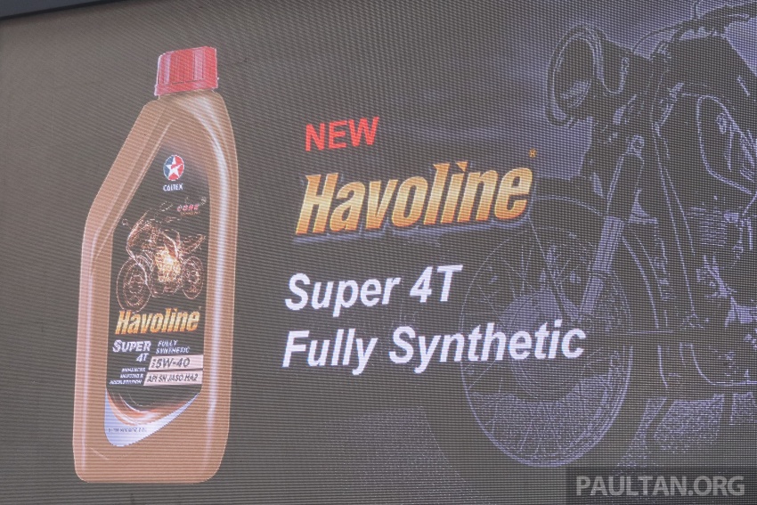 Caltex Havoline lancar barisan minyak hitam motosikal baru  – harga dari RM24 hingga RM67 untuk satu liter Image #759357