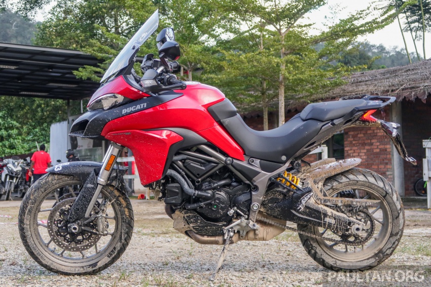 TUNGGANG UJI: Ducati Multistrada 950 – tidak seliar abangnya, mudah dikawal termasuk di jalan offroad 771626