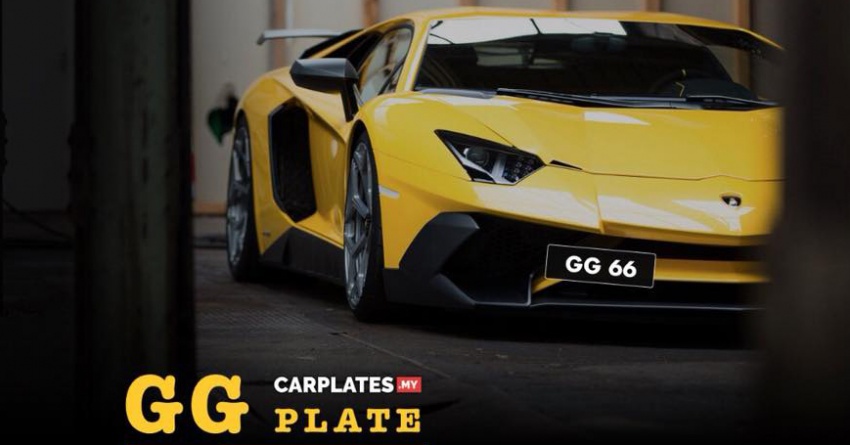 AD: ‘GG’ number plate series – open for booking now! 771861