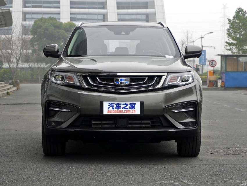 Geely Boyue facelift previewed in China – new features Image #769329