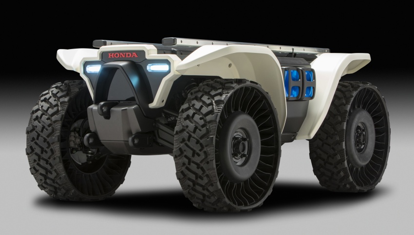 Honda 3E-D18 – robot autonomous 4WD kuasa elektrik 760368