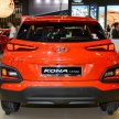 Hyundai Kona 2018 dilancarkan di Singapura – dua varian, enjin turbo 1.0L & 1.6L, harga bermula RM270k