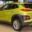 Hyundai Kona 2018 dilancarkan di Singapura – dua varian, enjin turbo 1.0L & 1.6L, harga bermula RM270k