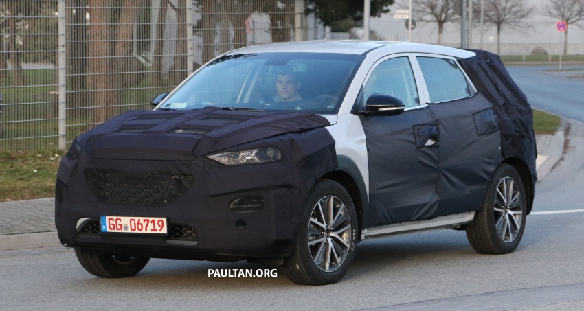 SPIED: Hyundai Tucson update gets honeycomb grille 762208