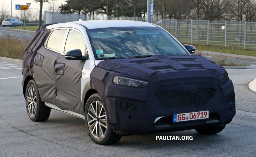 SPIED: Hyundai Tucson update gets honeycomb grille 762214