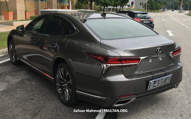 SPYSHOTS: 2018 Lexus LS caught at JPJ Putrajaya