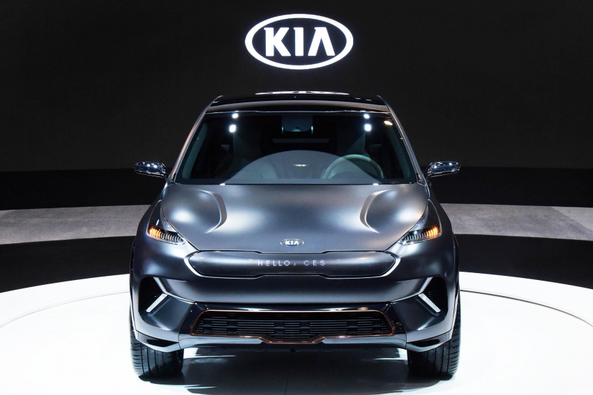 Kia Niro EV Concept makes its debut at 2018 CES 758104