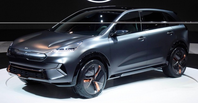 Kia Niro EV Concept makes its debut at 2018 CES
