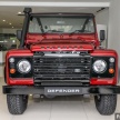 Land Rover Defender – final commemorative edition of 12 units introduced in Malaysia, three special colours