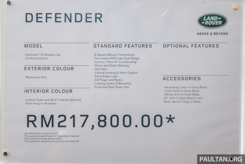 Land Rover Defender – 12 unit edisi memorial terakhir diperkenalkan di Malaysia, tiga warna istimewa 768645