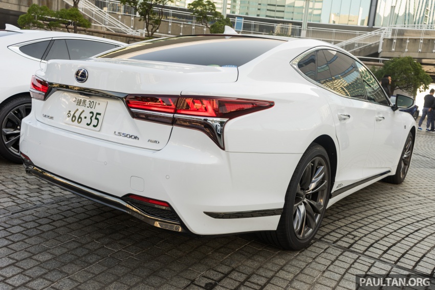 DRIVEN: 2018 Lexus LS – we test its semi-autonomous driving features on the highways of Yokohama 760428
