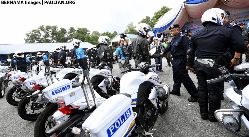 Malaysian police gets 871 new Kawasaki motorcycles 769572