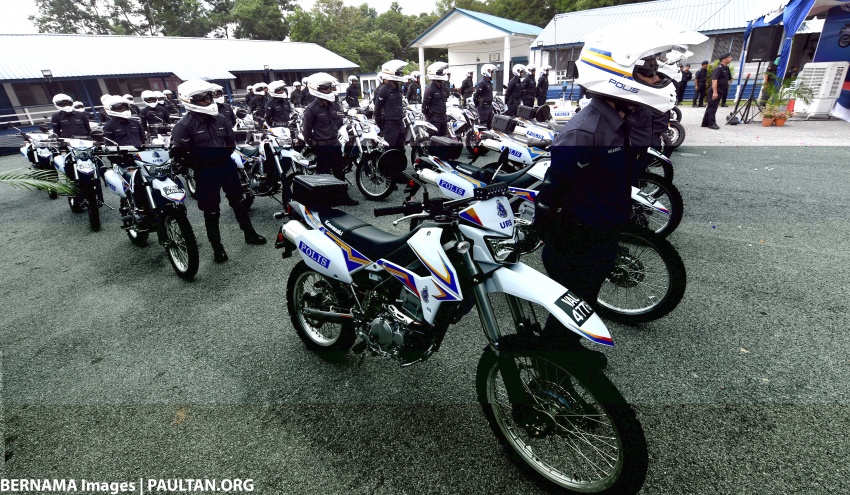 Malaysian police gets 871 new Kawasaki motorcycles 769570