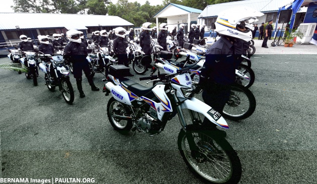 PDRM dapat 871 buah motosikal Kawasaki baharu