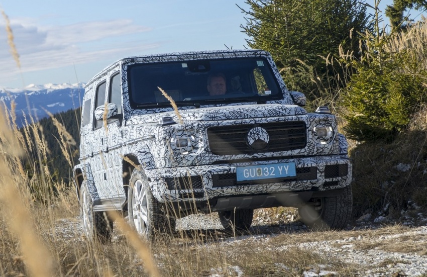 Mercedes-Benz G-Class – new off-road tech revealed 756605