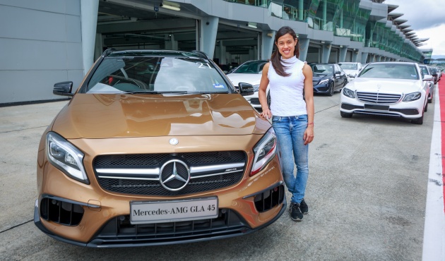 Nicol David appointed as Mercedes brand ambassador