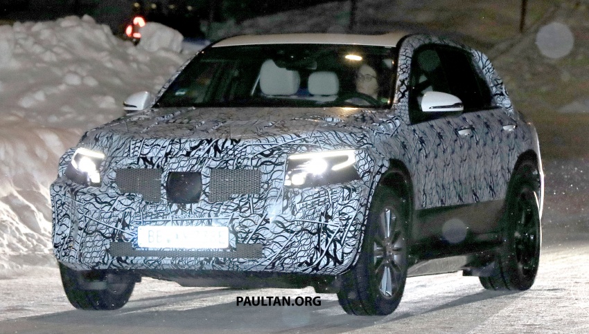 SPIED: Mercedes-Benz EQ C wearing production body 765251