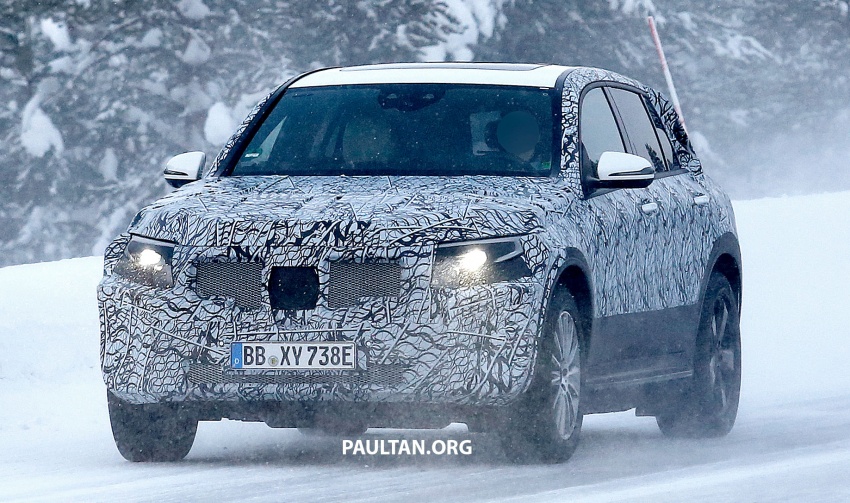 SPIED: Mercedes-Benz EQ C wearing production body 766938