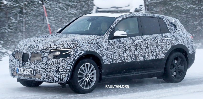 SPIED: Mercedes-Benz EQ C wearing production body 766941