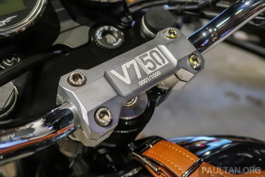 Moto Guzzi V7 III Anniversario di M’sia – unit terhad nombor 0001 dan empat lagi dijual pada harga RM81k 770887