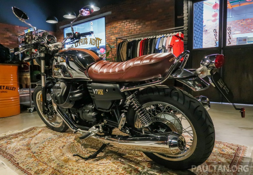 Moto Guzzi V7 III Anniversario di M’sia – unit terhad nombor 0001 dan empat lagi dijual pada harga RM81k 770883