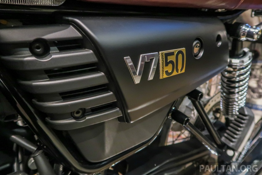 Moto Guzzi V7 III Anniversario di M’sia – unit terhad nombor 0001 dan empat lagi dijual pada harga RM81k 770885
