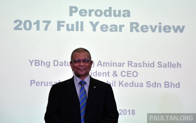 Perodua exceeds 2017 sales target with 204,900 units, above 35% market share – aims for 209k in 2018