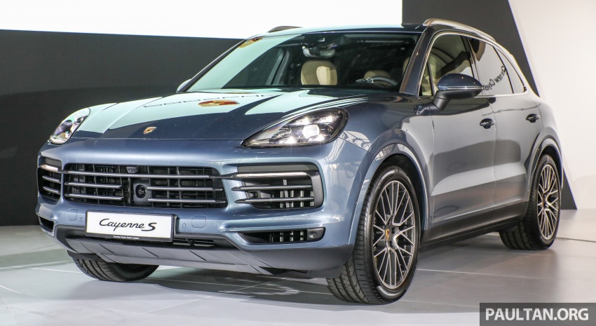 2018 Porsche Cayenne officially previewed in Malaysia 771191