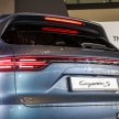 Porsche Cayenne 2018 dipertontonkan di Malaysia