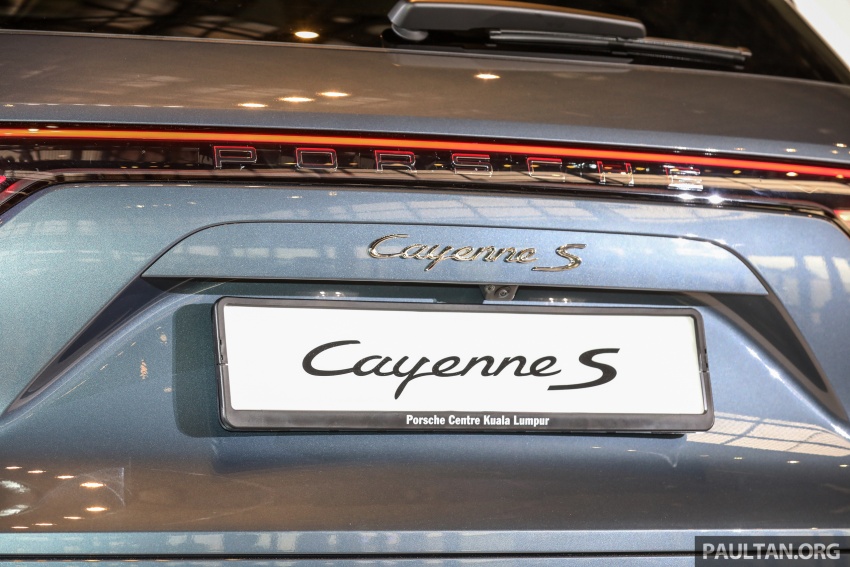 2018 Porsche Cayenne officially previewed in Malaysia 771215